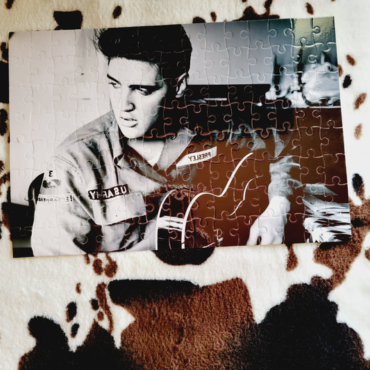 Elvis 120 Piece Handmade Jigsaw Puzzle