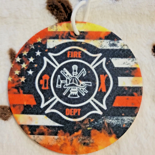 Fire Dept Unscented Car Air Freshener
