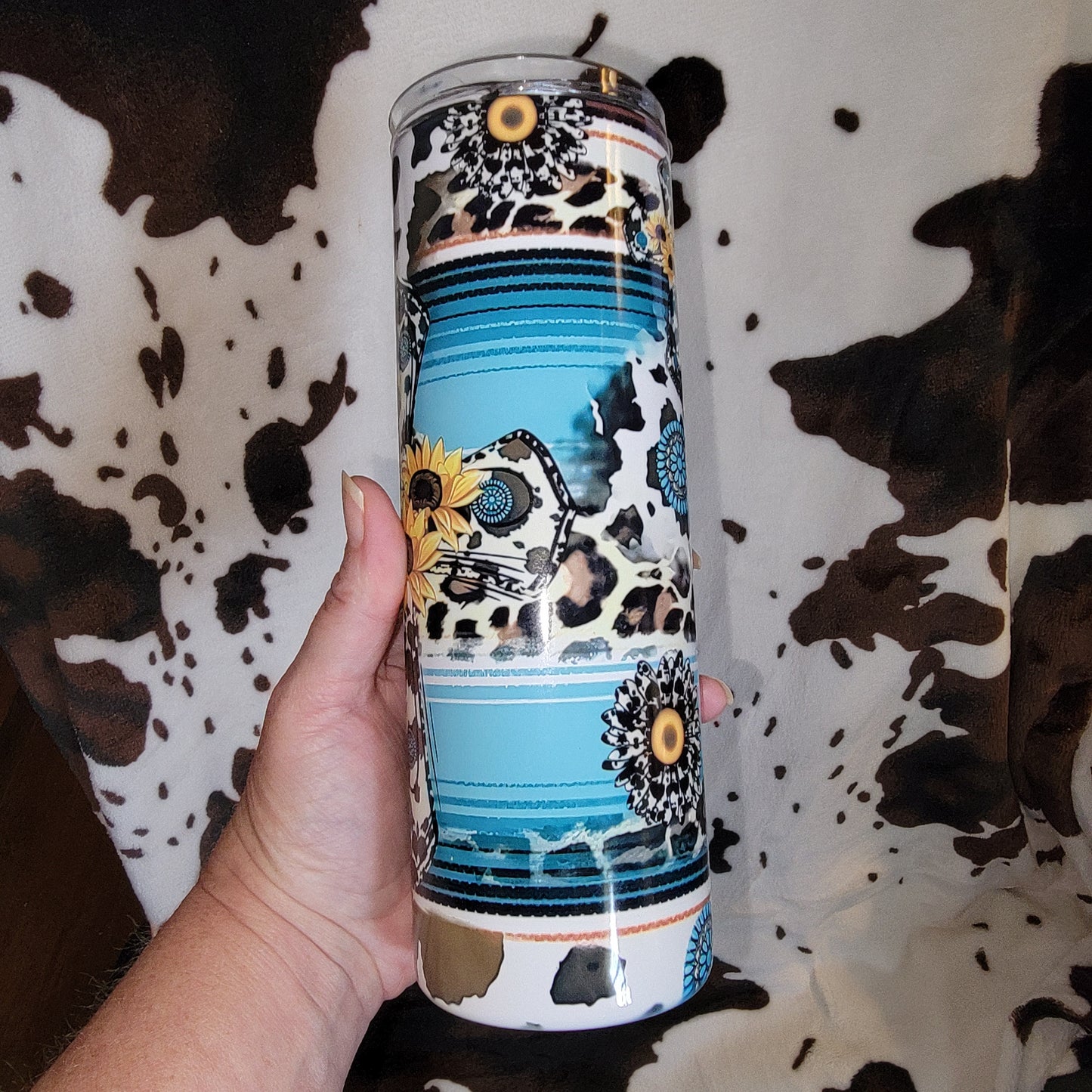 Western Cross 20oz Skinny Tumbler
