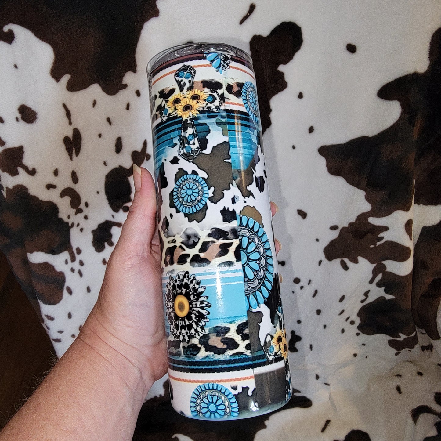 Western Cross 20oz Skinny Tumbler