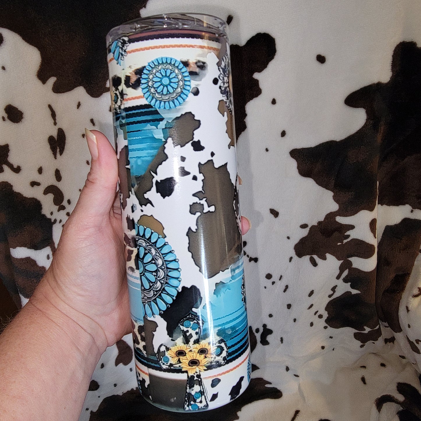Western Cross 20oz Skinny Tumbler