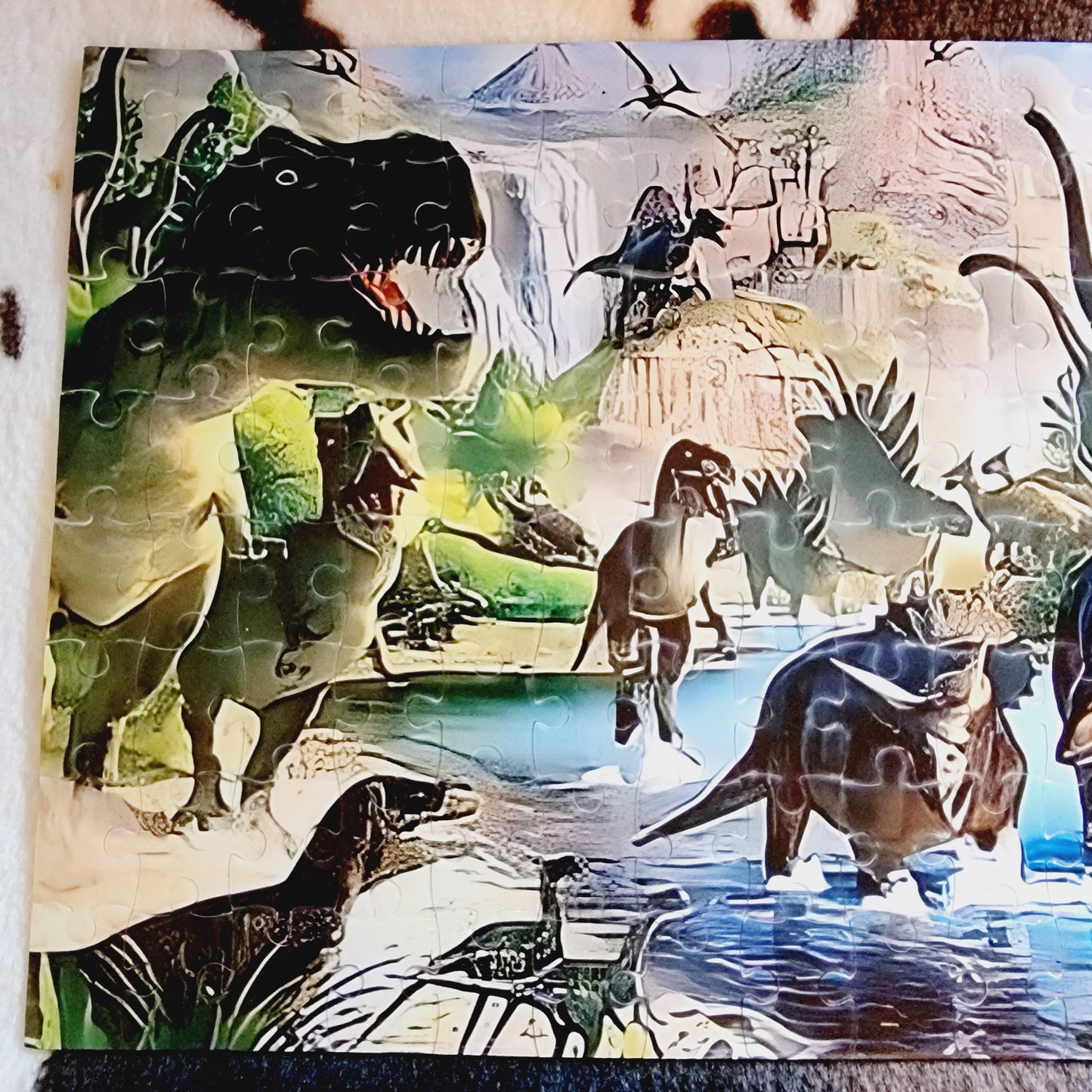 Dinosaur Handmade Jigsaw Puzzle
