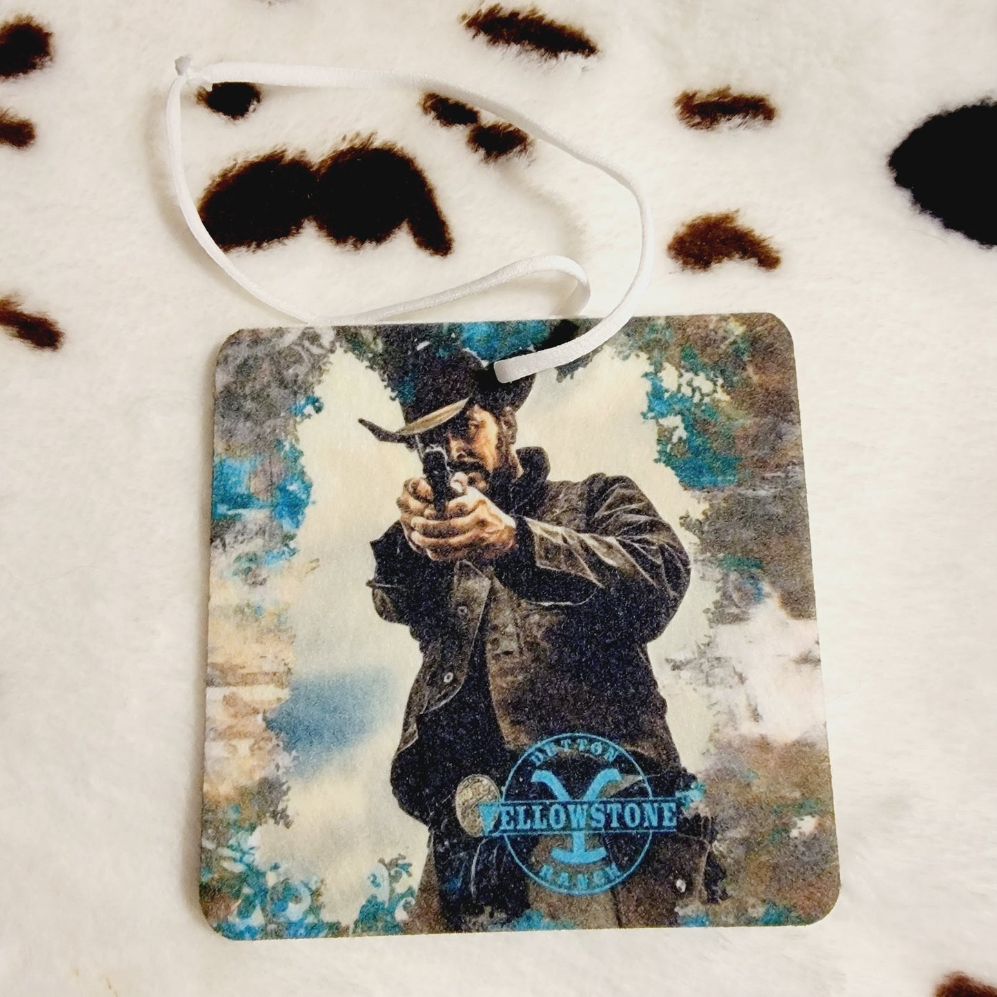 Yellowstone Rip Unscented Car Air Freshener