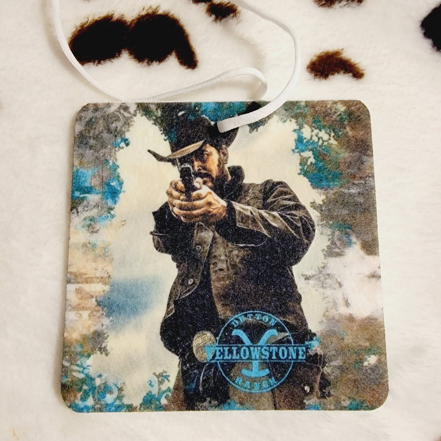 Yellowstone Rip Unscented Car Air Freshener