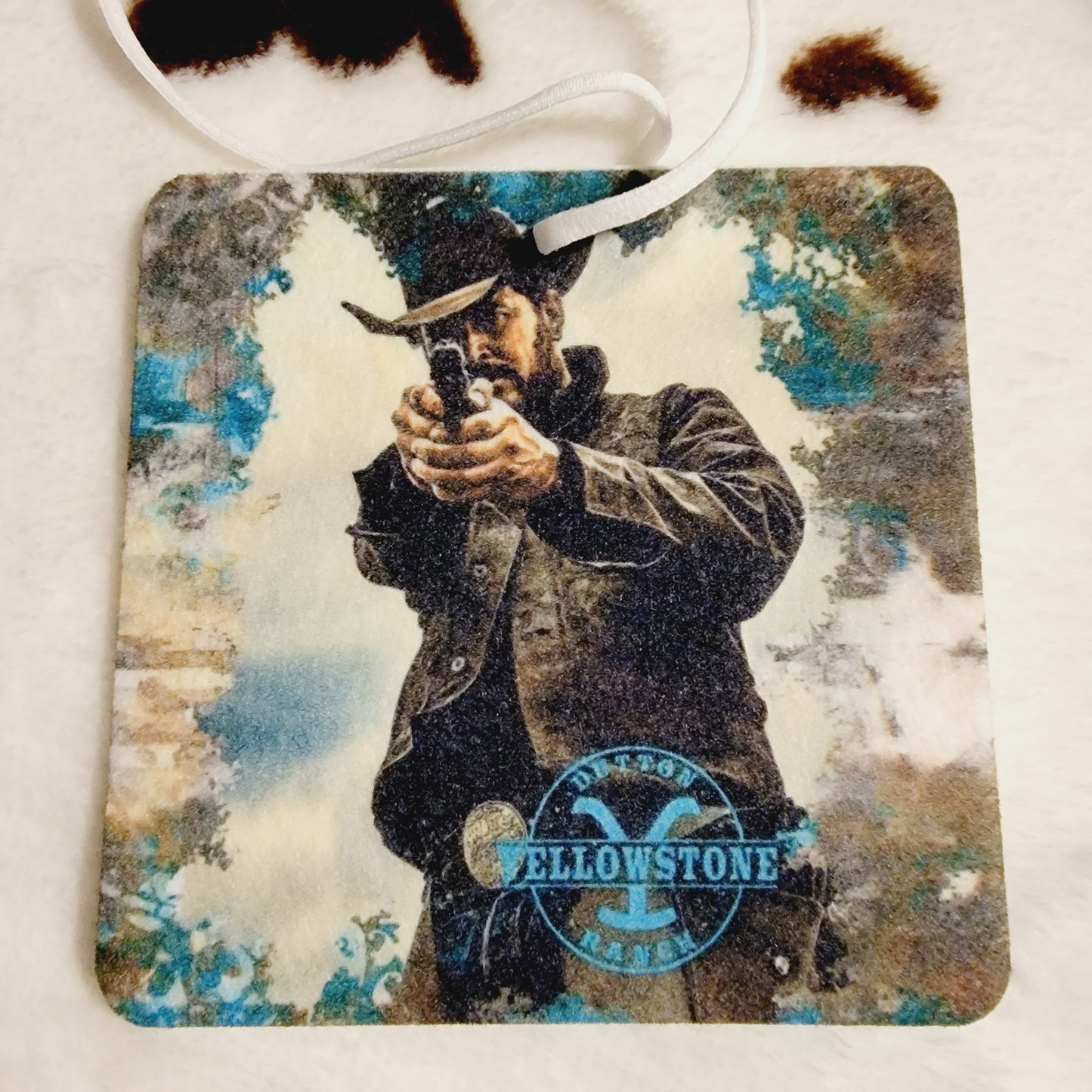 Yellowstone Rip Unscented Car Air Freshener