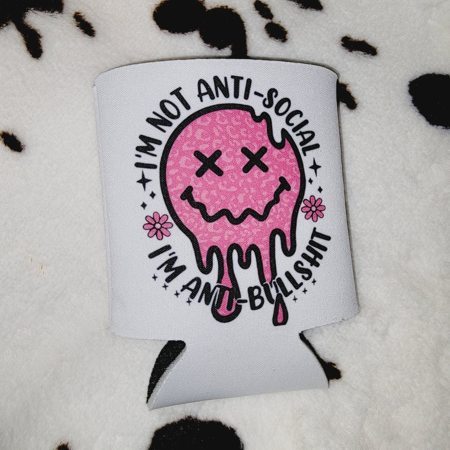 Antisocial Can Cooler Drink Holder Koozie