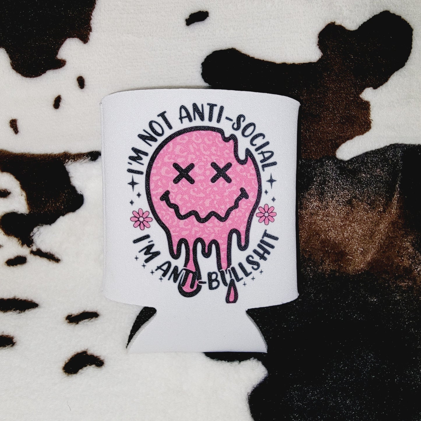 Antisocial Can Cooler Drink Holder Koozie