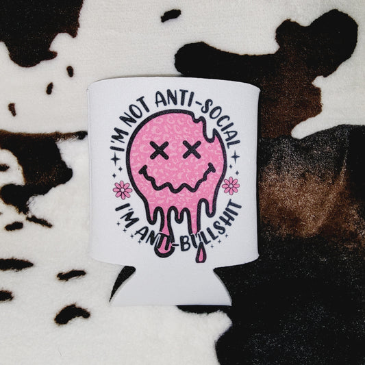 Antisocial Can Cooler Drink Holder Koozie