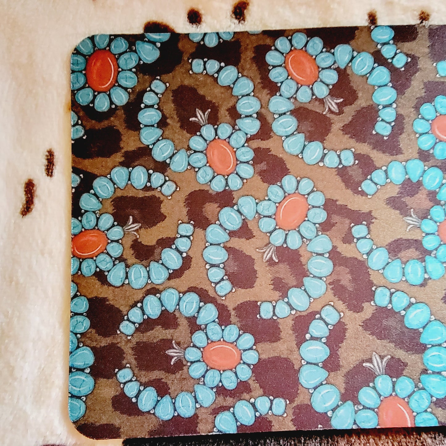 Western Turquoise Squash Mouse Pad