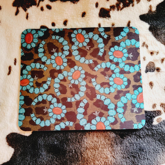 Western Turquoise Squash Mouse Pad