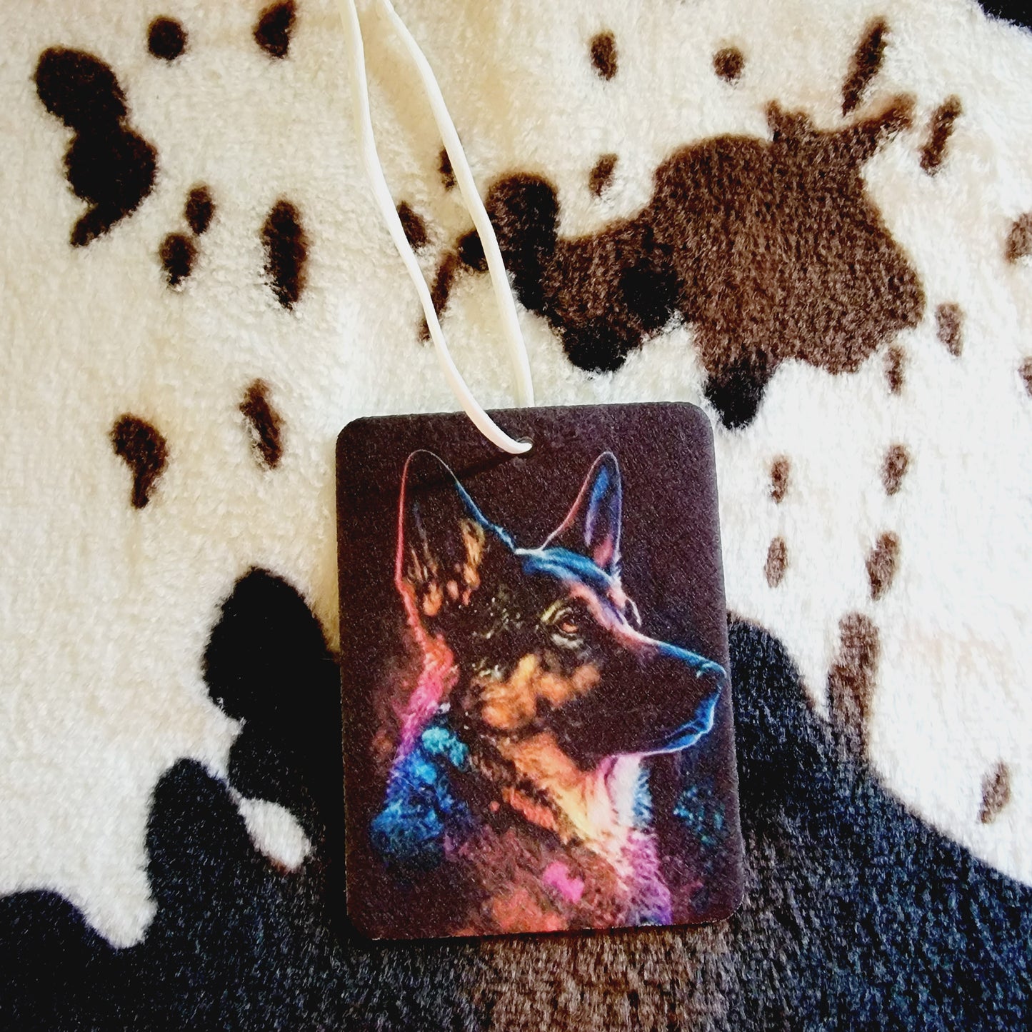 German Shepherd Unscented Car Air Freshener Freshie