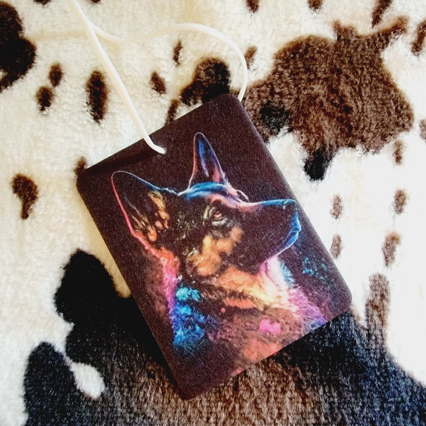 German Shepherd Unscented Car Air Freshener Freshie
