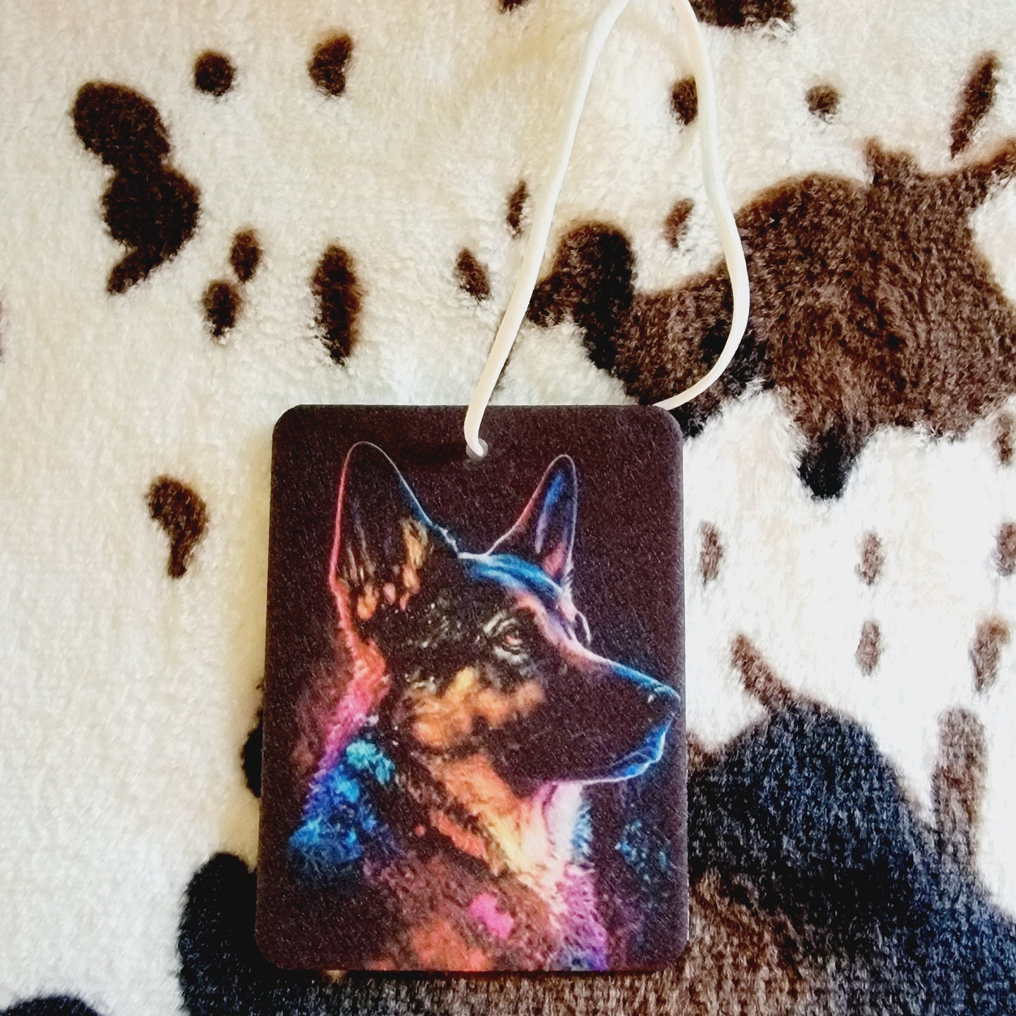 German Shepherd Unscented Car Air Freshener Freshie