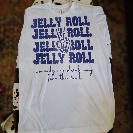 Jelly Roll Im Only One Drink Away Graphic T-Shirt