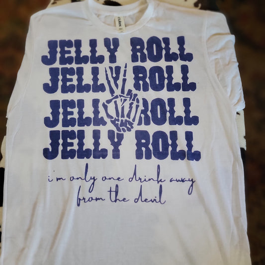 Jelly Roll Im Only One Drink Away Graphic T-Shirt