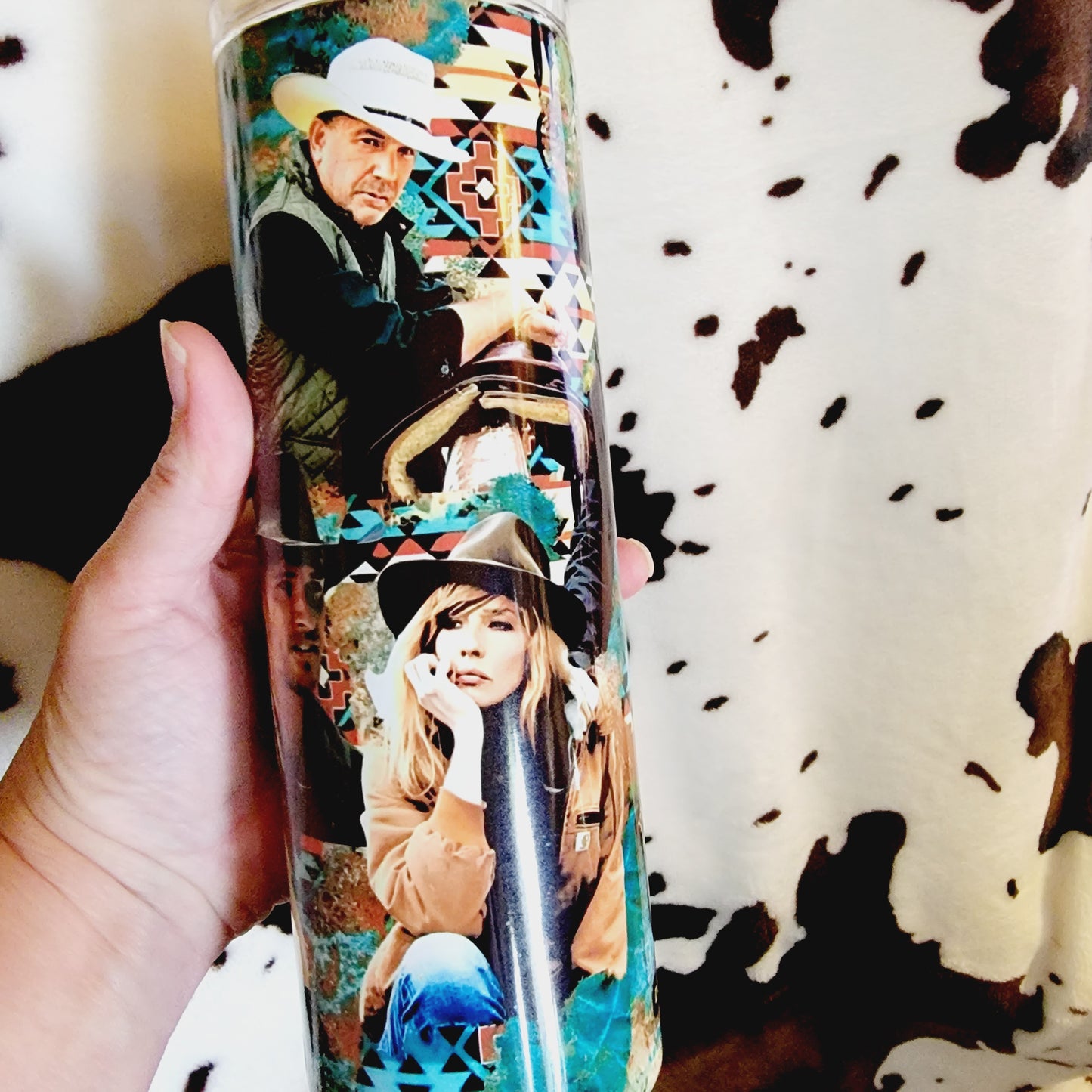 Yellowstone Collage 20oz Skinny Tumbler