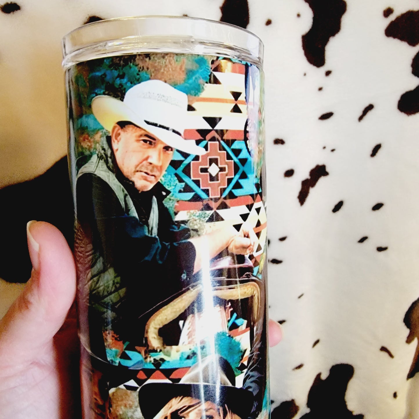 Yellowstone Collage 20oz Skinny Tumbler