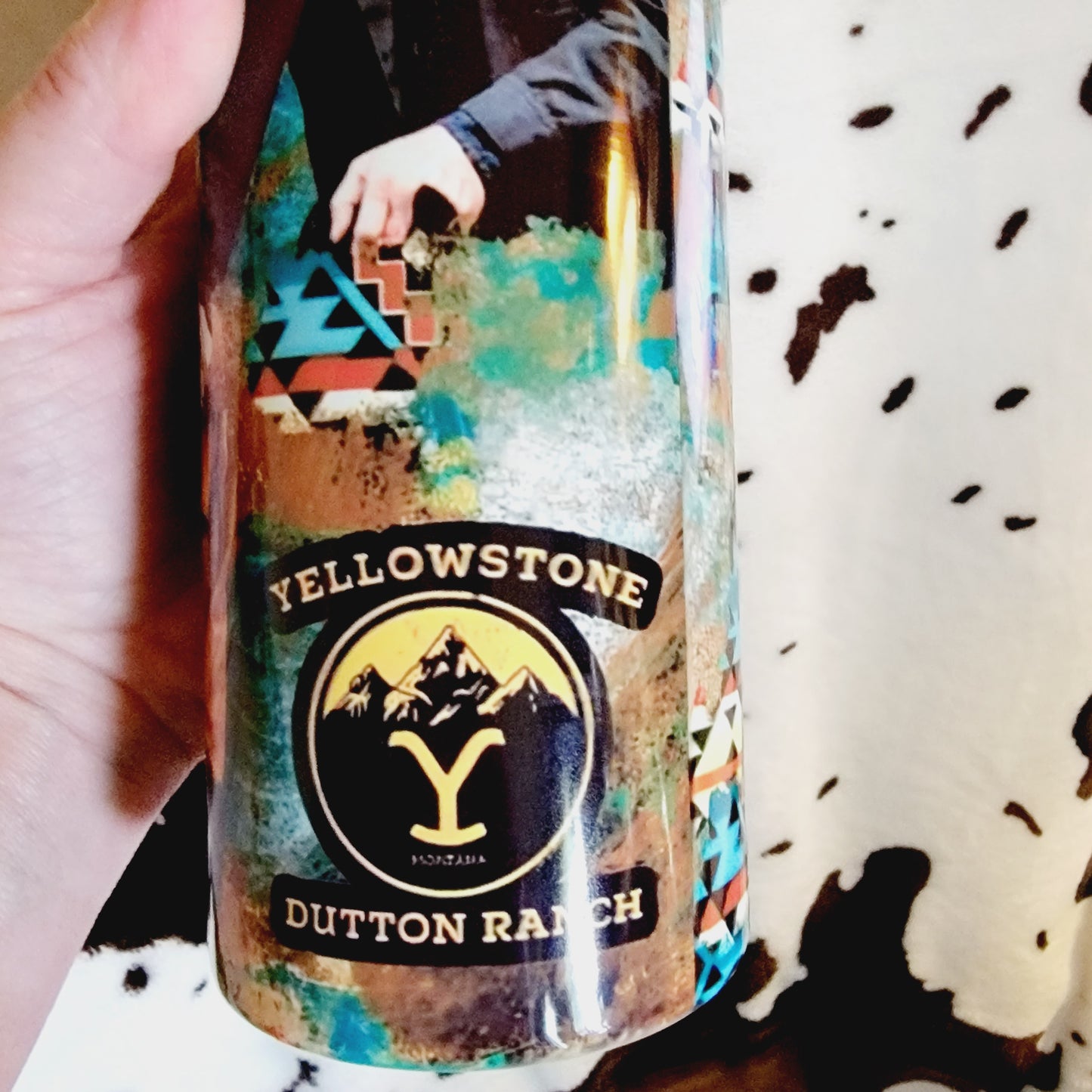 Yellowstone Collage 20oz Skinny Tumbler