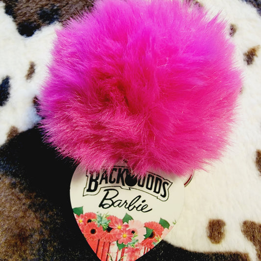 Backwoods Barbie Pom Pom Keychain