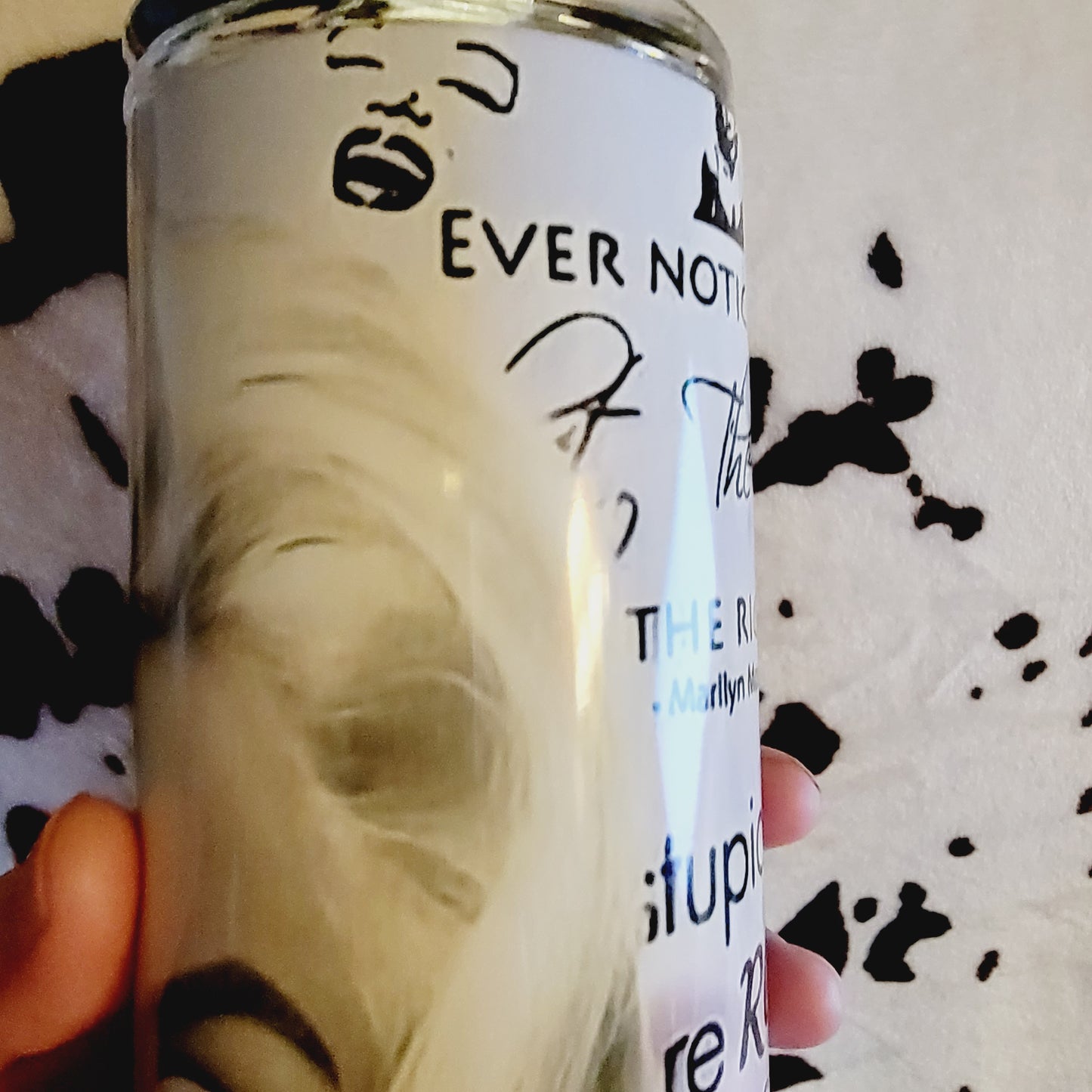 Marilyn Monroe 20oz Skinny Tumbler
