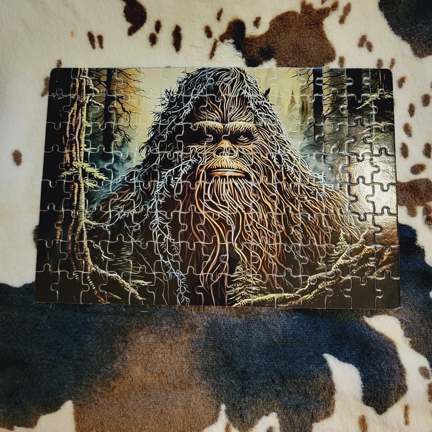 Bigfoot Handmade Jigsaw Puzzle