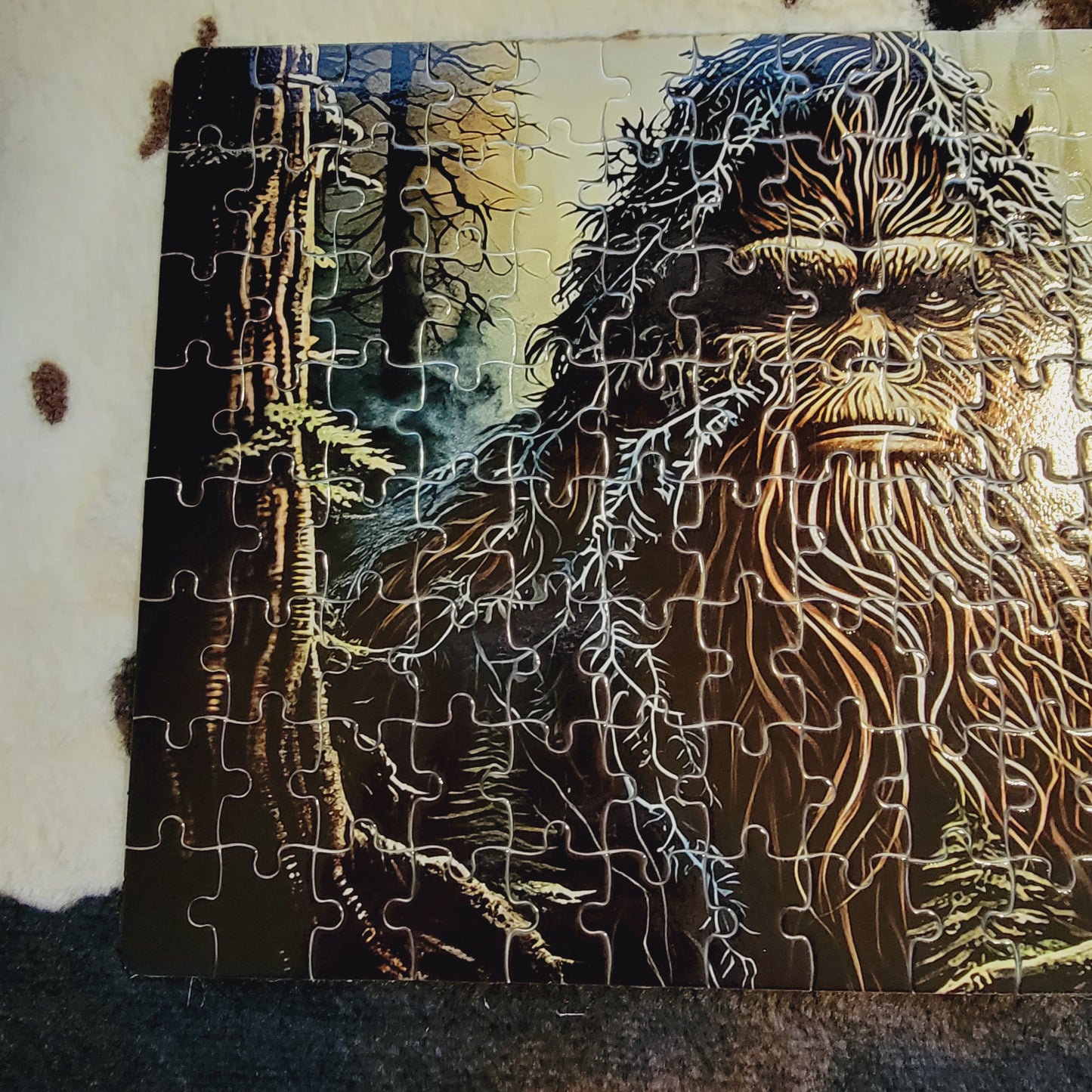 Bigfoot Handmade Jigsaw Puzzle