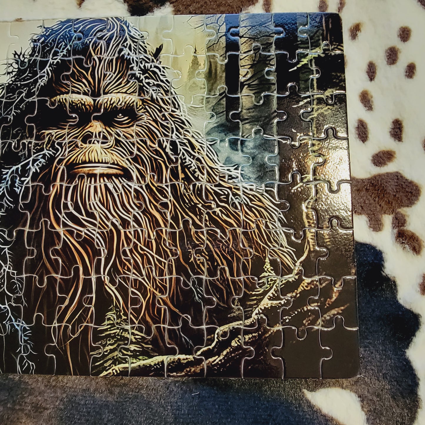 Bigfoot Handmade Jigsaw Puzzle
