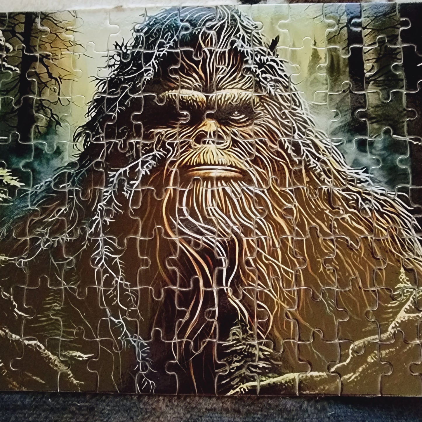Bigfoot Handmade Jigsaw Puzzle