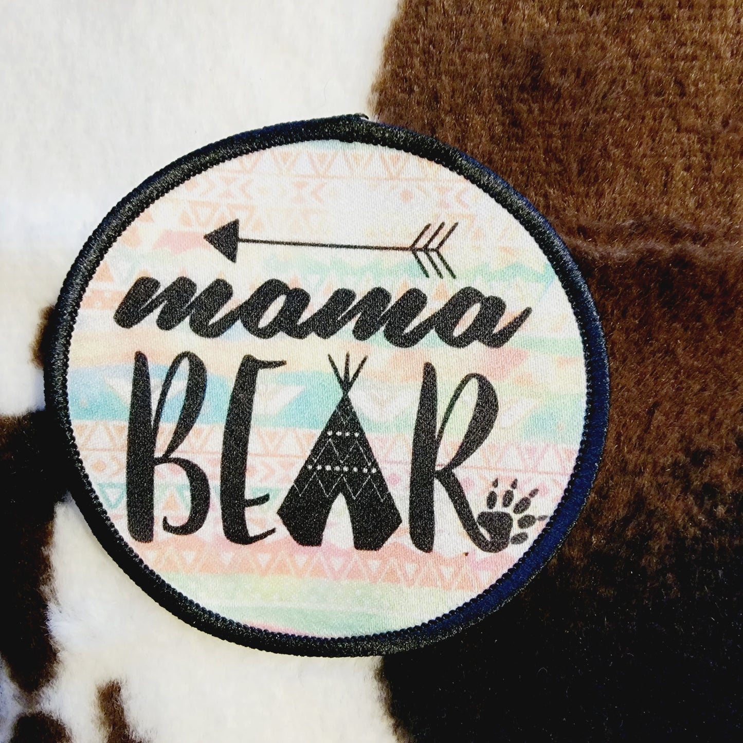 Mama Bear Hat Patch