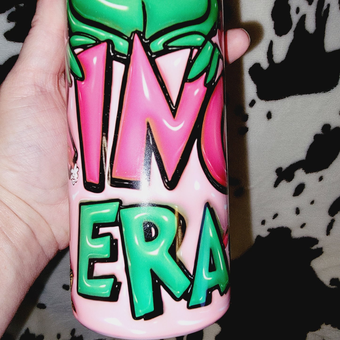 Grinch Era 3D Christmas 20oz Skinny Tumbler