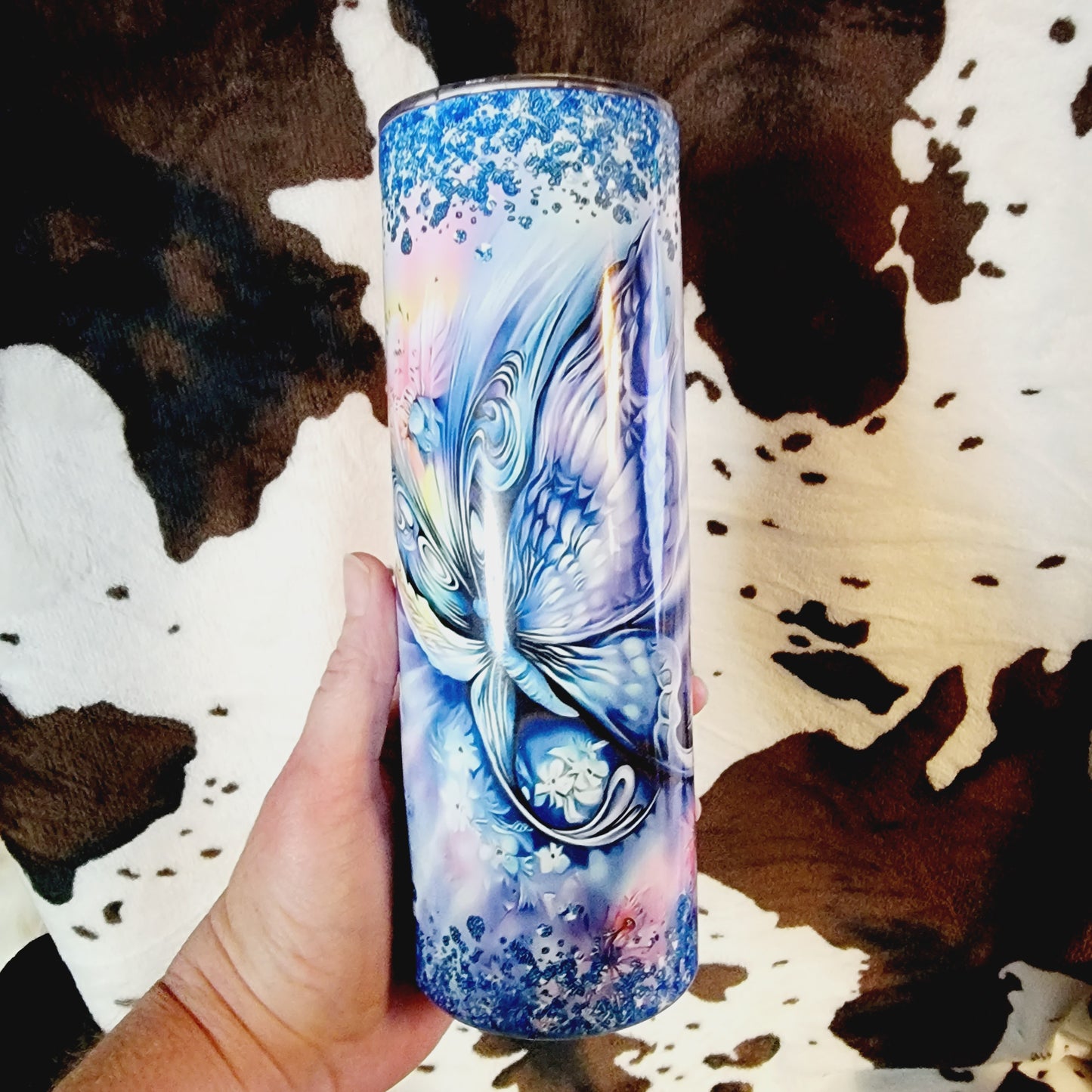 Butterfly Custom 20oz Skinny Tumbler