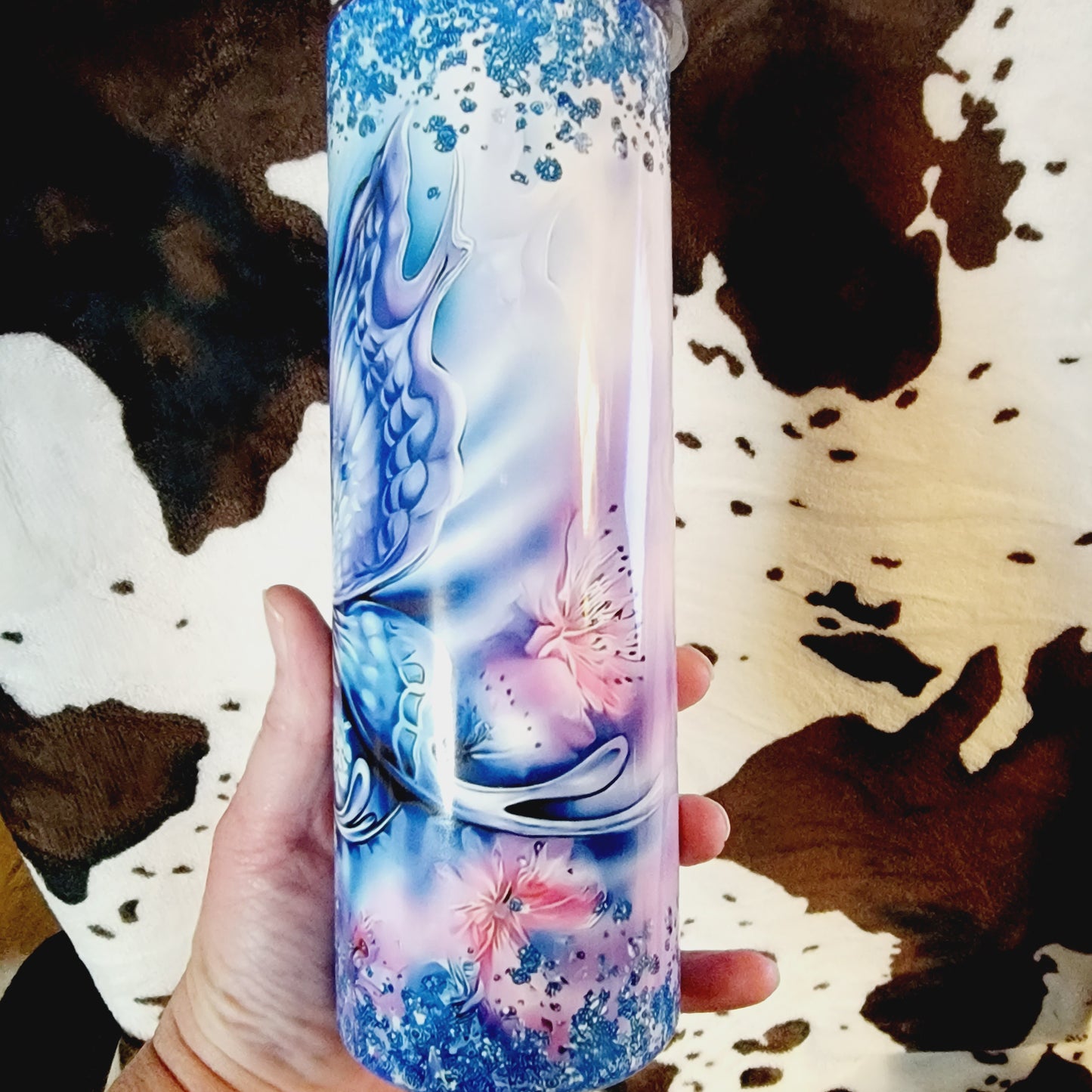 Butterfly Custom 20oz Skinny Tumbler