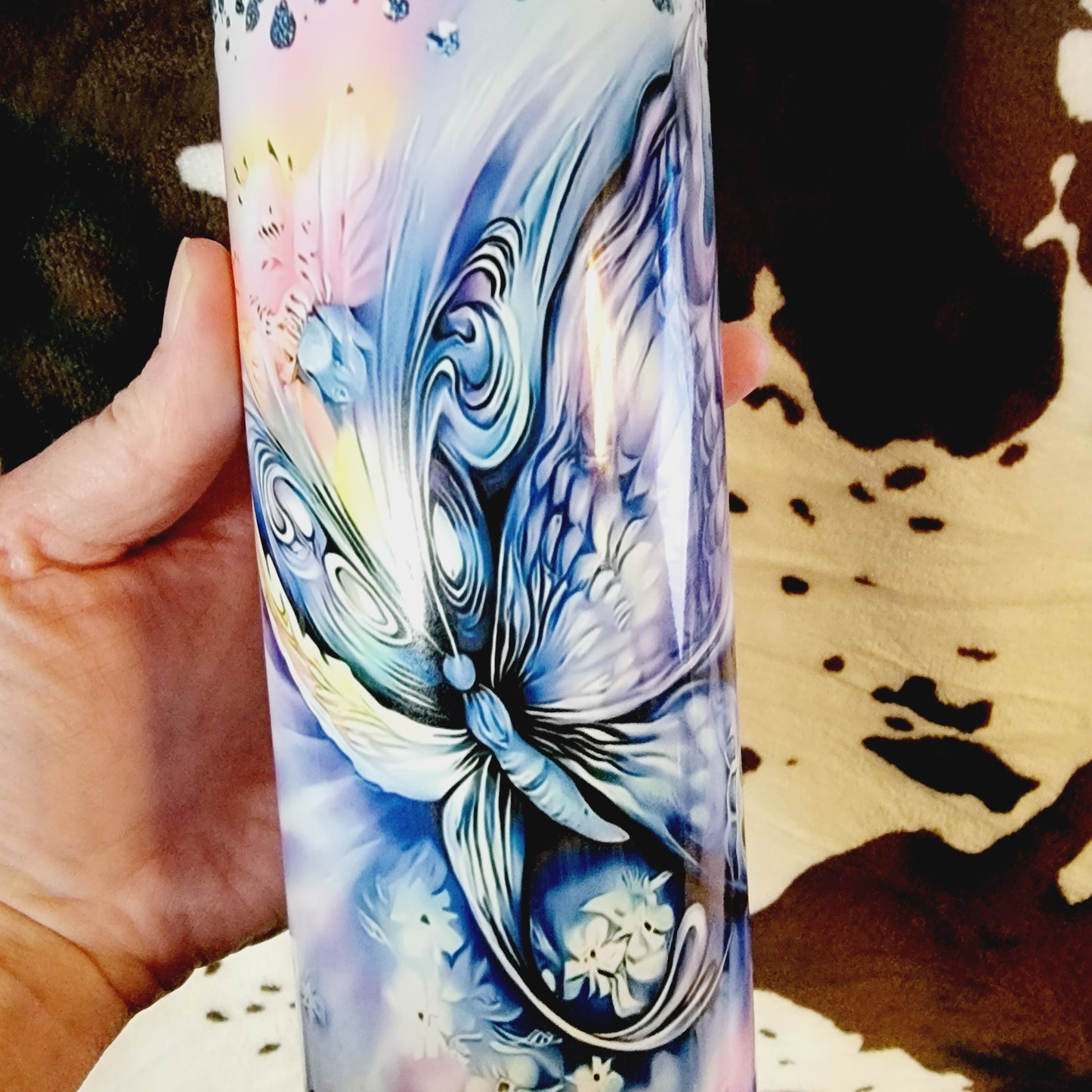 Butterfly Custom 20oz Skinny Tumbler