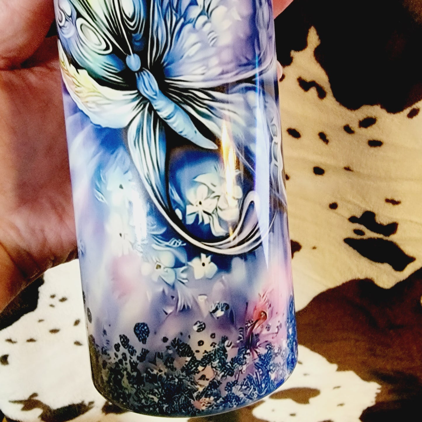 Butterfly Custom 20oz Skinny Tumbler