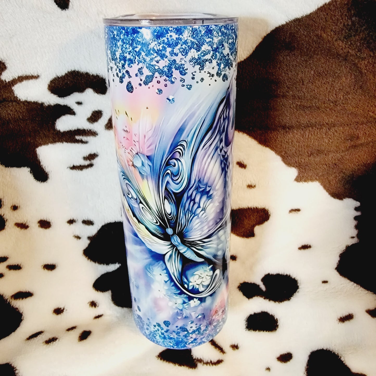 Butterfly Custom 20oz Skinny Tumbler