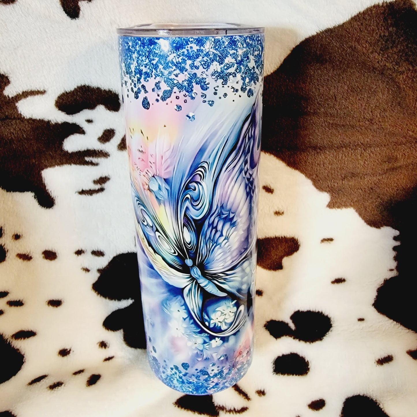 Butterfly Custom 20oz Skinny Tumbler