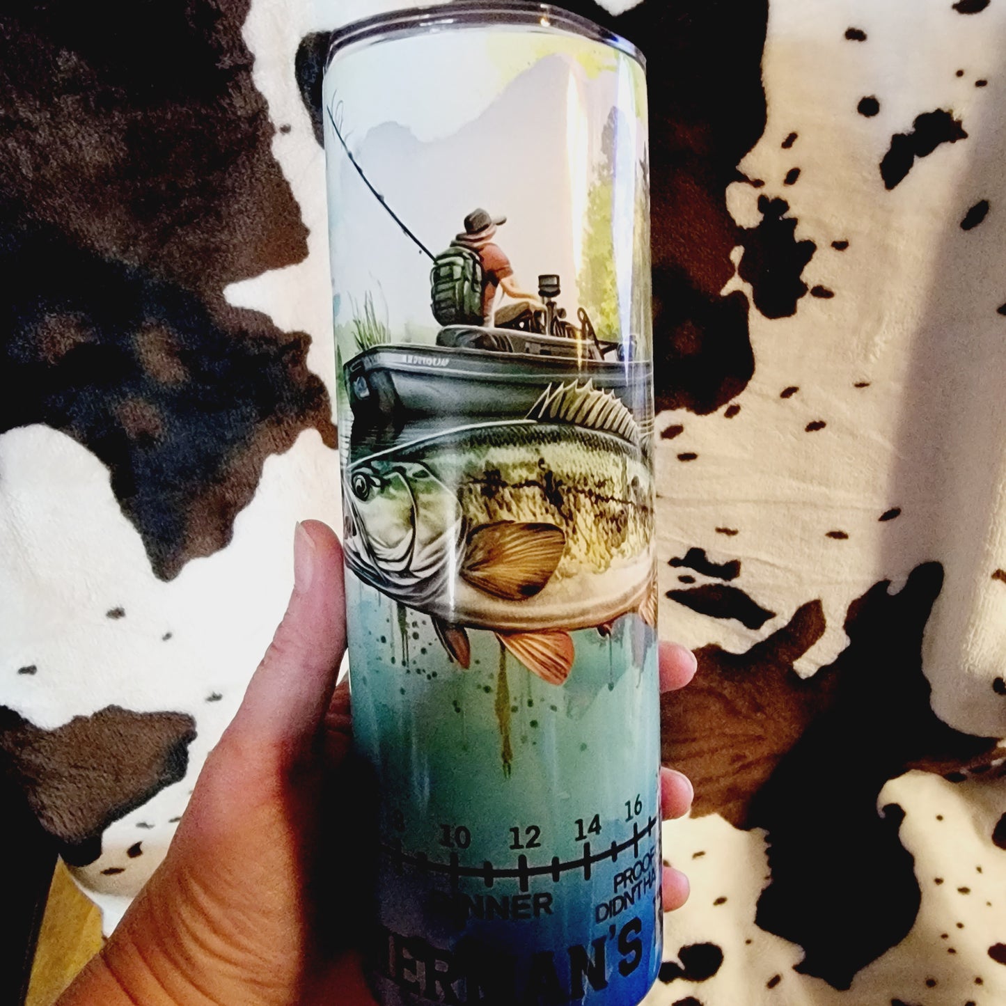 Fishermens Rules 20oz Skinny Tumbler