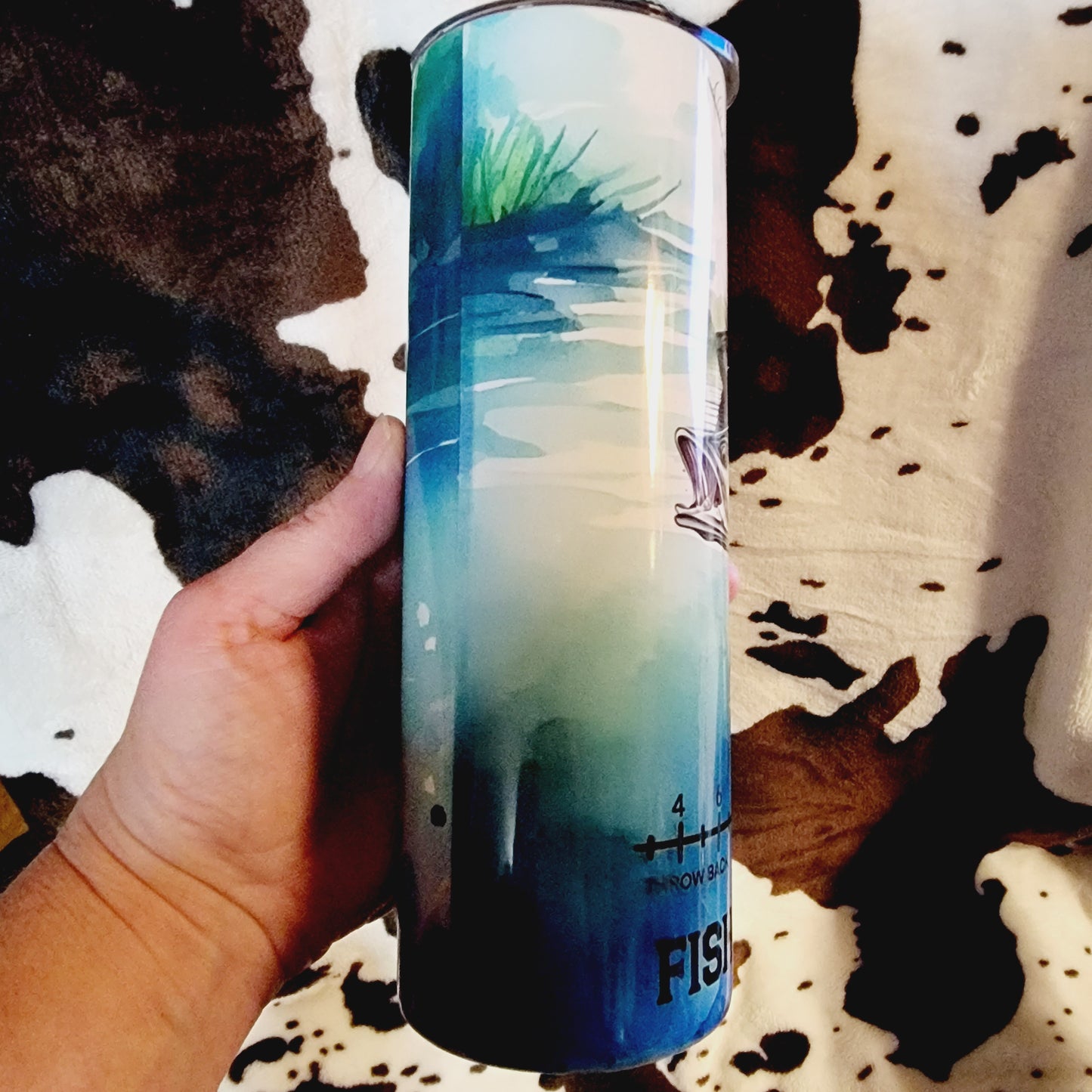 Fishermens Rules 20oz Skinny Tumbler