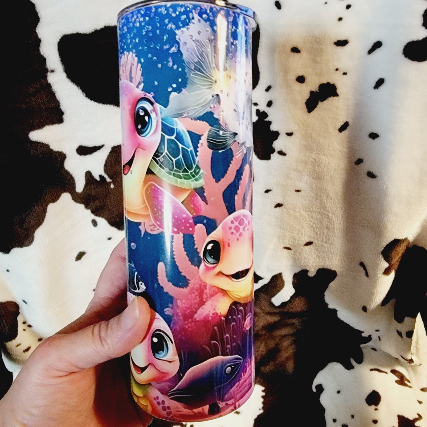 Baby Sea Turtles 20oz Skinny Tumbler
