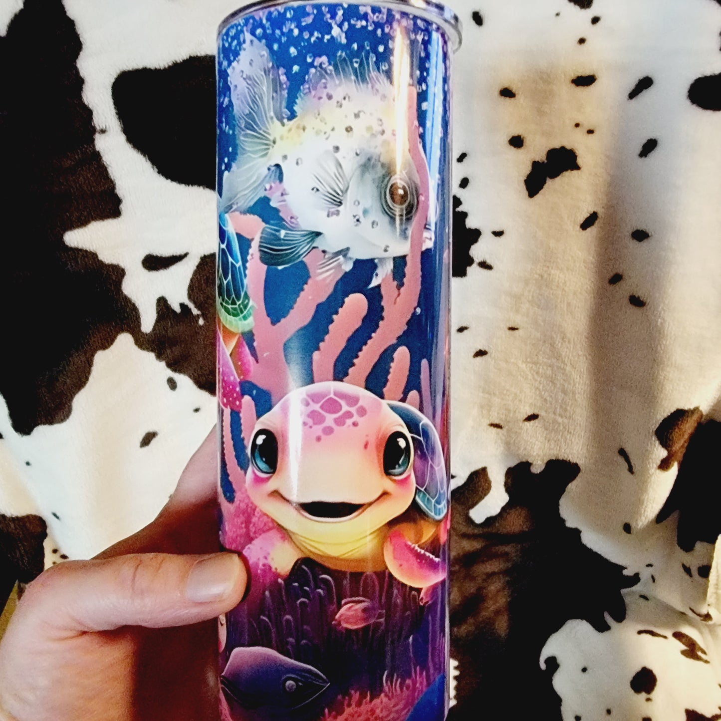 Baby Sea Turtles 20oz Skinny Tumbler