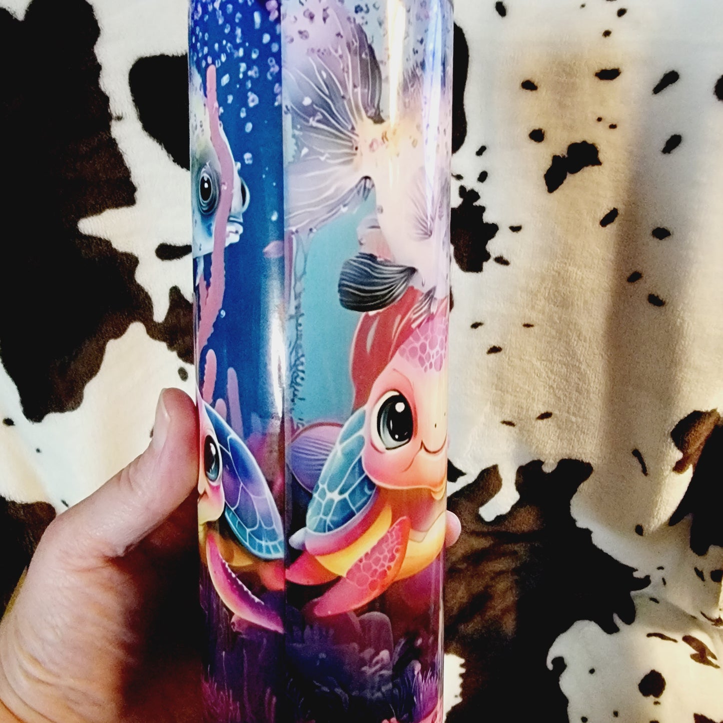 Baby Sea Turtles 20oz Skinny Tumbler