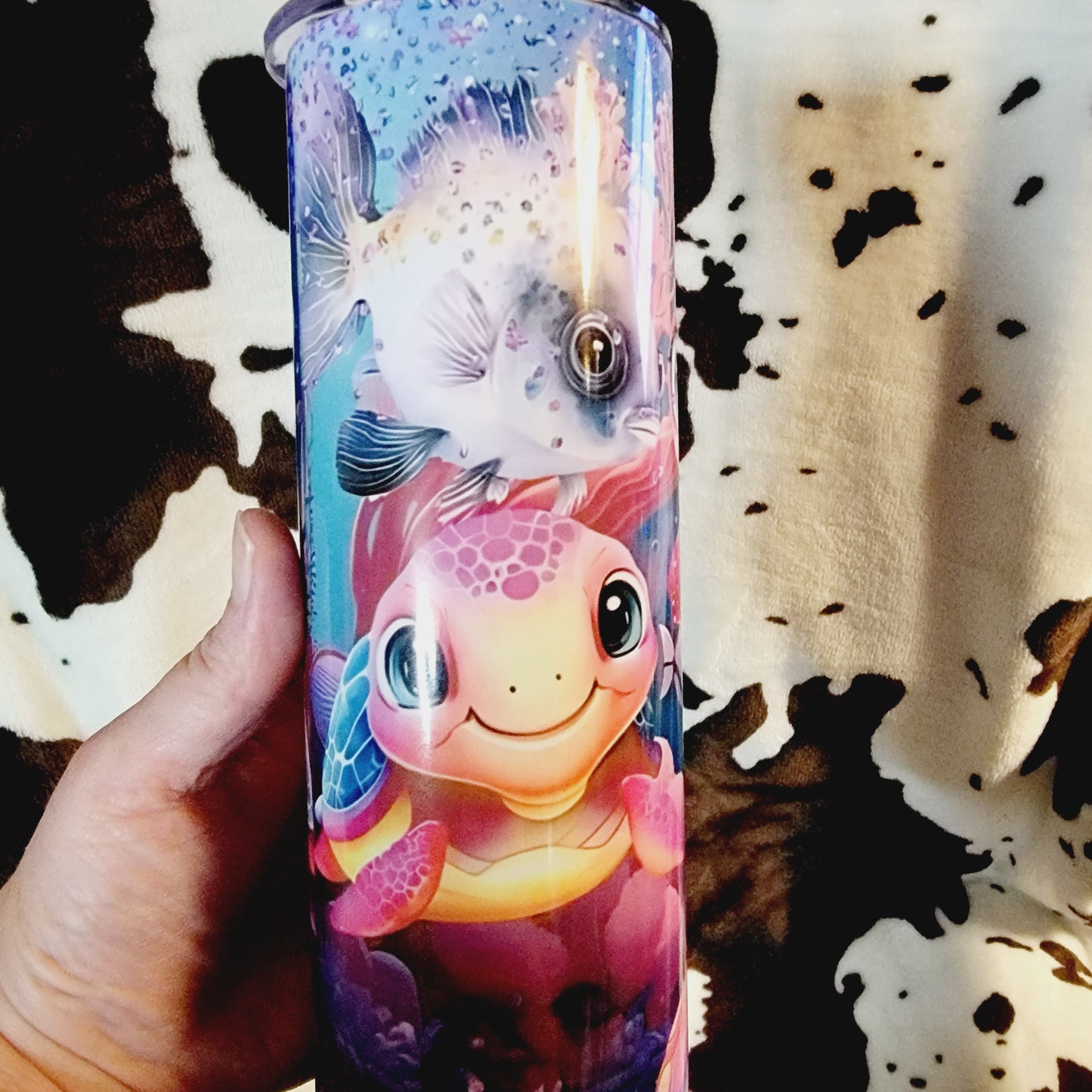 Baby Sea Turtles 20oz Skinny Tumbler