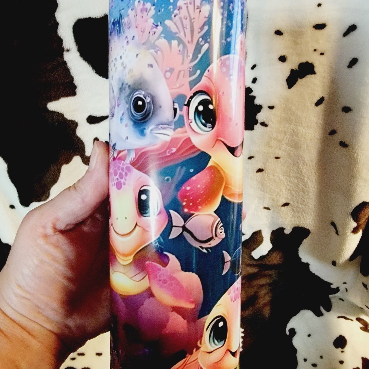 Baby Sea Turtles 20oz Skinny Tumbler