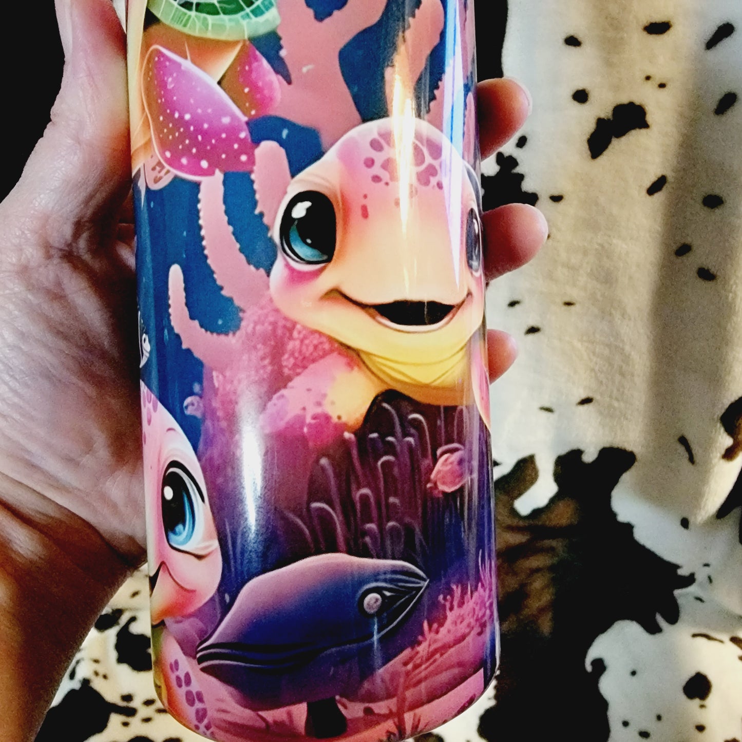 Baby Sea Turtles 20oz Skinny Tumbler