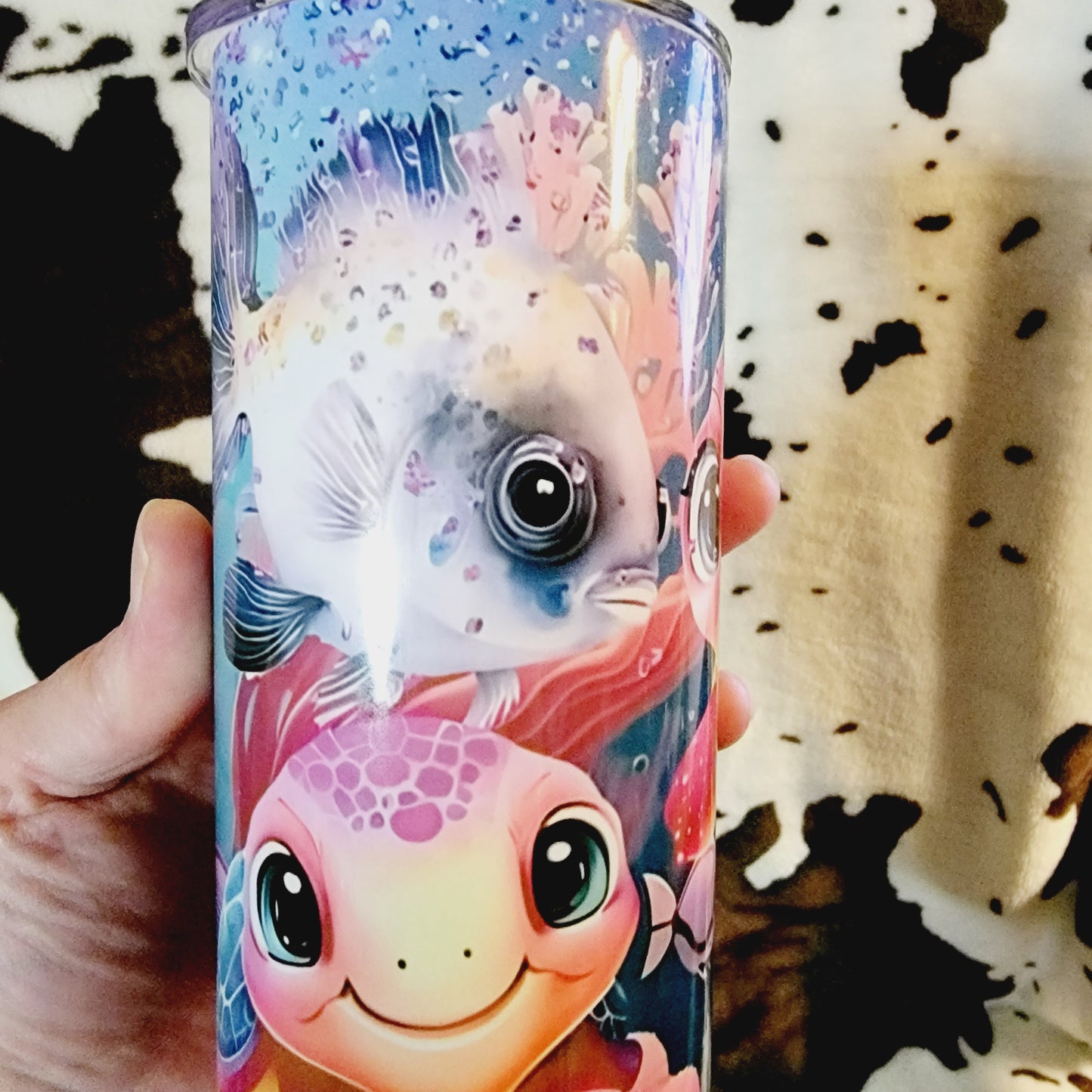 Baby Sea Turtles 20oz Skinny Tumbler