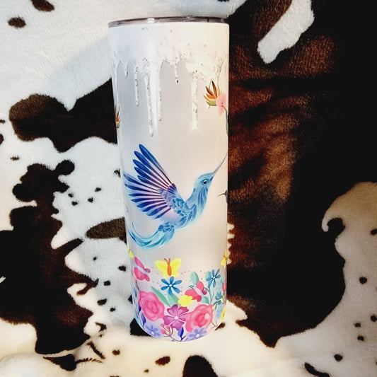 Hummingbird Custom 20oz Skinny Tumbler