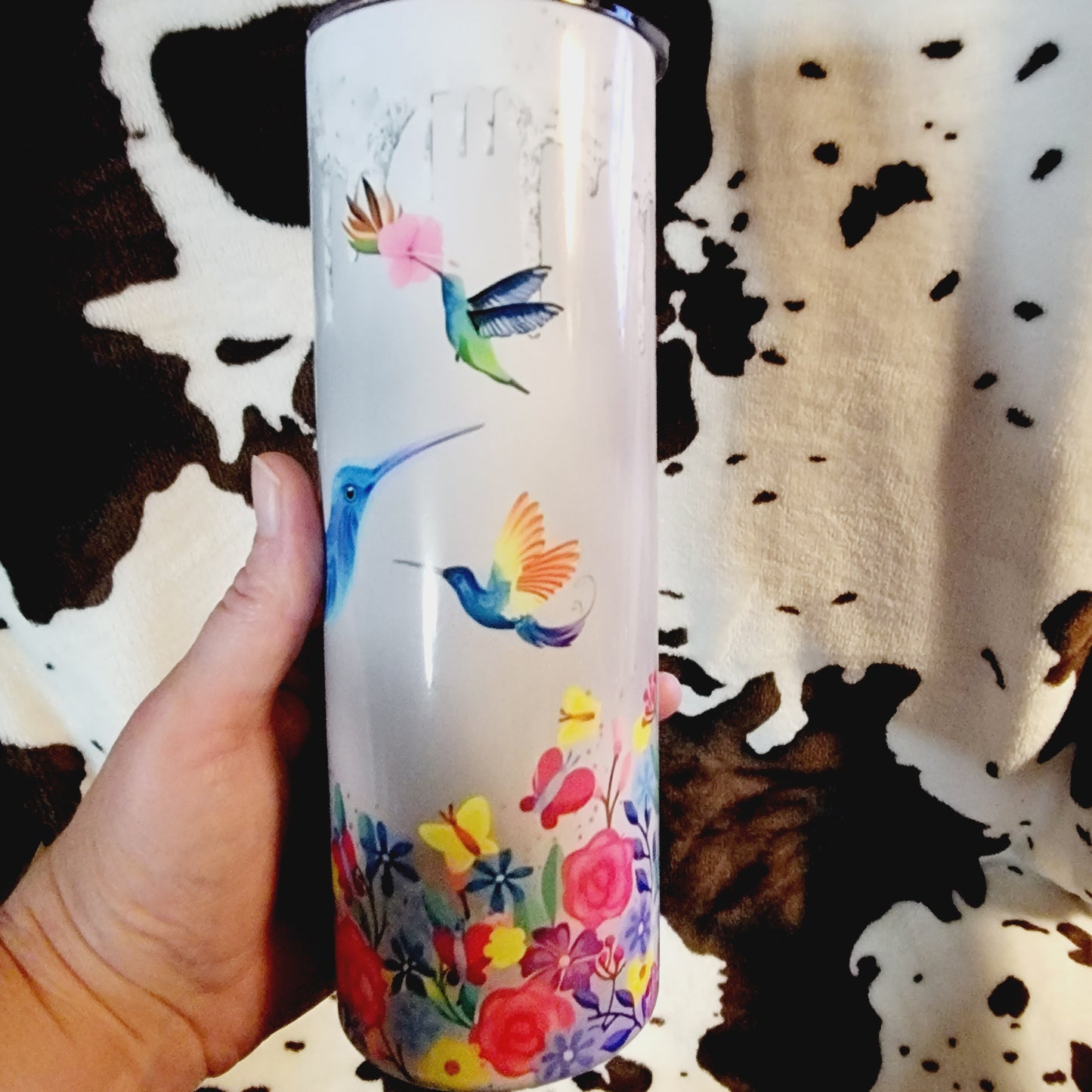 Hummingbird Custom 20oz Skinny Tumbler