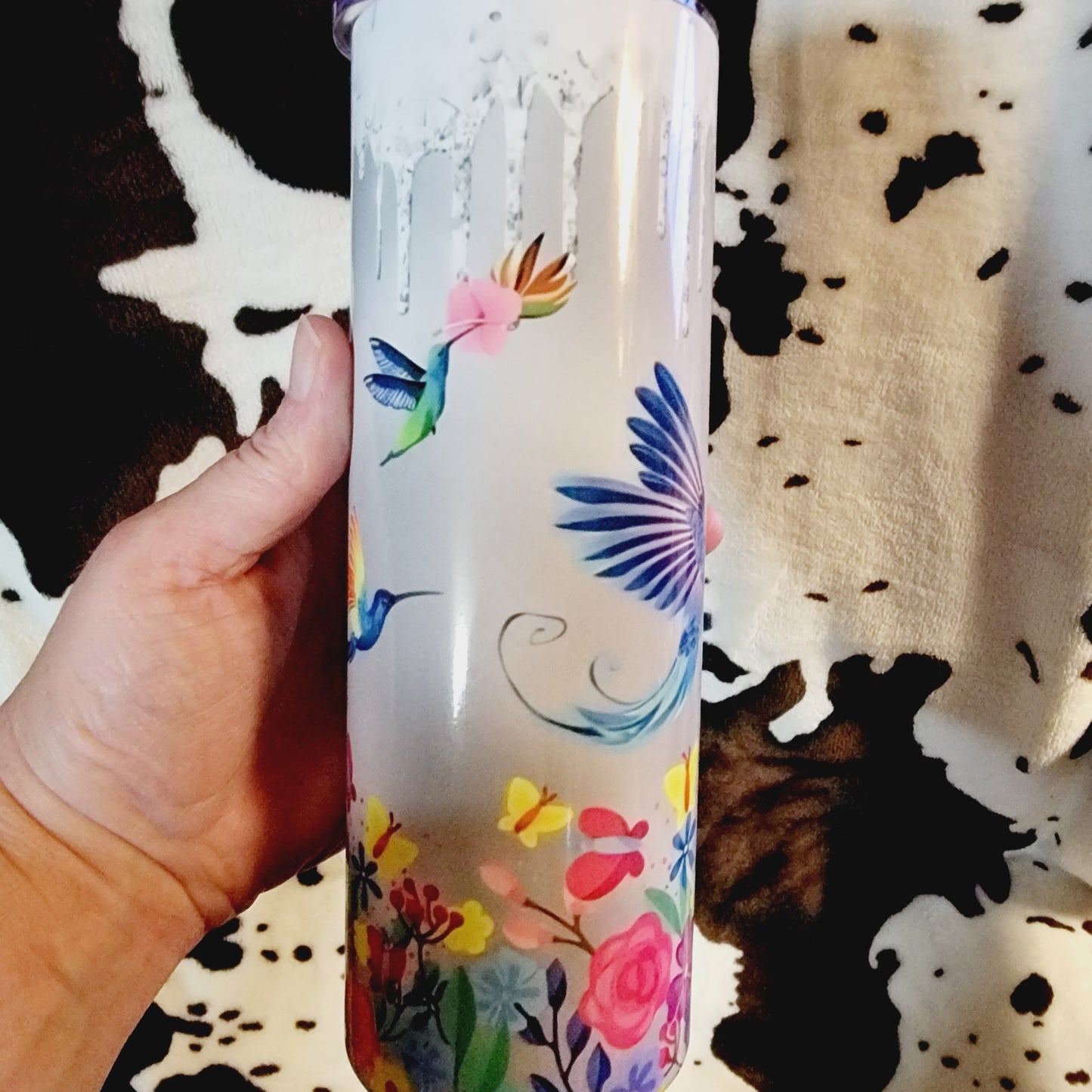 Hummingbird Custom 20oz Skinny Tumbler