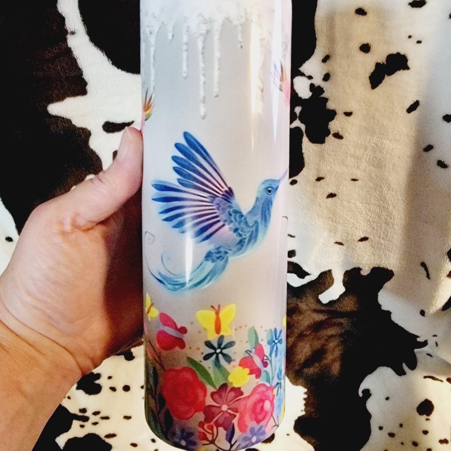 Hummingbird Custom 20oz Skinny Tumbler