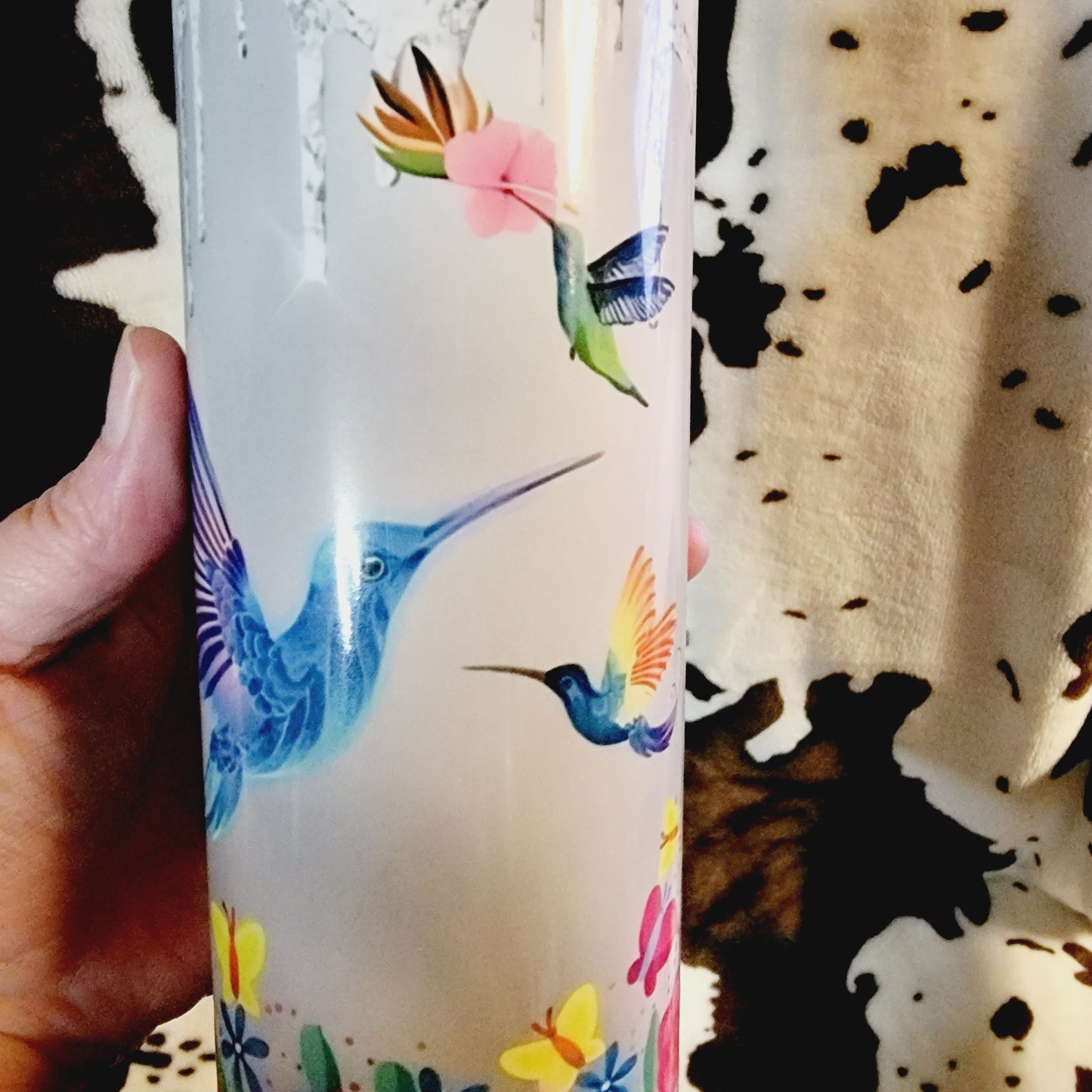 Hummingbird Custom 20oz Skinny Tumbler